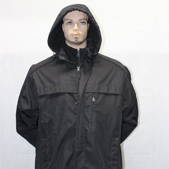 St. John's Bay Jackets & Coats St Johns Bay Black Performance Jacket Poshmark